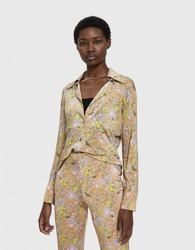 Acne Studios Floral Button-up