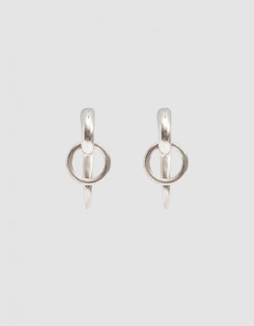 Shikama Silver Spiral Earrings