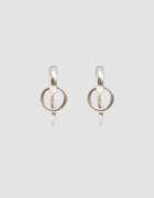 Shikama Silver Spiral Earrings