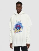Off-white L/s World Hand Hoodie Tee