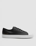 Common Projects Tournament Low Cap Toe Sneaker In Black