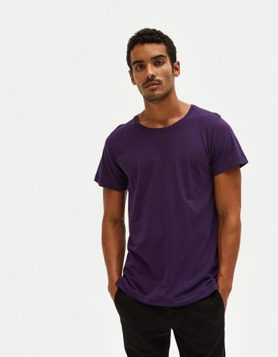 John Elliott Mercer Cotton Tee In Purple
