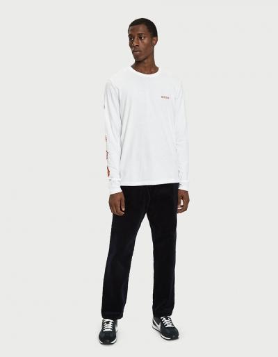 Need L/s Ouroboros Tee In White