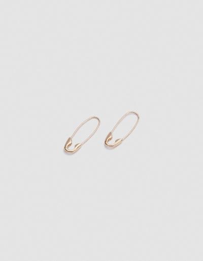 Loren Stewart Safety Pin Earrings