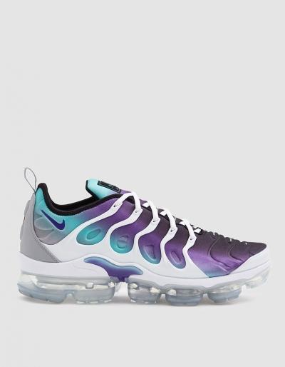 Nike Air Vapormax Plus Sneaker In White/fierce Purple