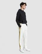 Acne Studios Norwich Face Pant In Cream White