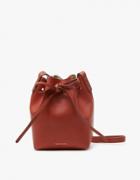 Mansur Gavriel Mini Mini Bucket In Brandy/cleo