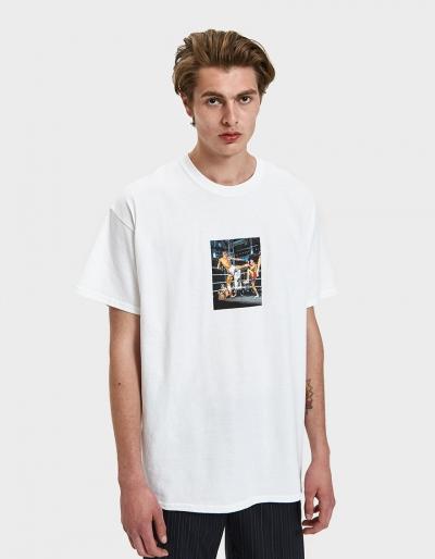 Vier Antwerp Vier 8 Limbs Tee In White