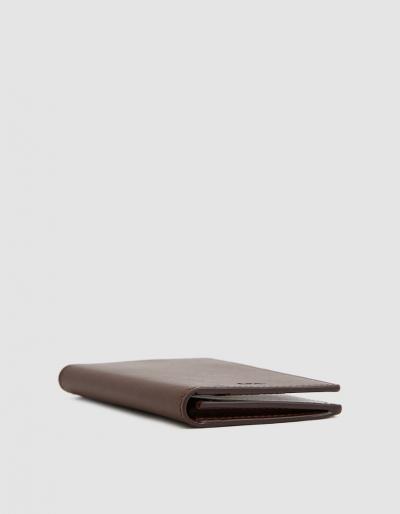 A.p.c. Stefan Wallet In Dark Brown