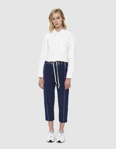 Dima Leu Sbieco Canvas Track Pant