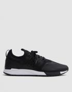 New Balance 247 Leather In Black/white