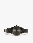 Nixon The Kenzi Leather In Black