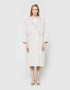 Rodebjer Butler Coat In Ecru
