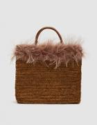 Loeffler Randall Raffia Travel Tote In