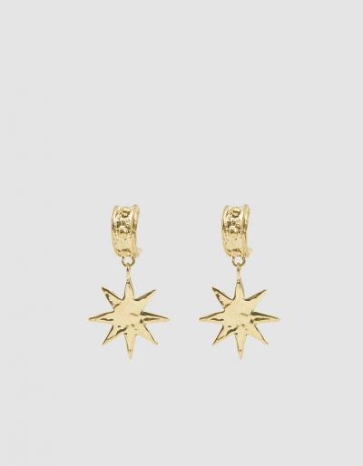 Mondo Mondo Big Star Drop Earrings