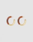 Lizzie Fortunato Summer Of Love Hoops In Tortoise