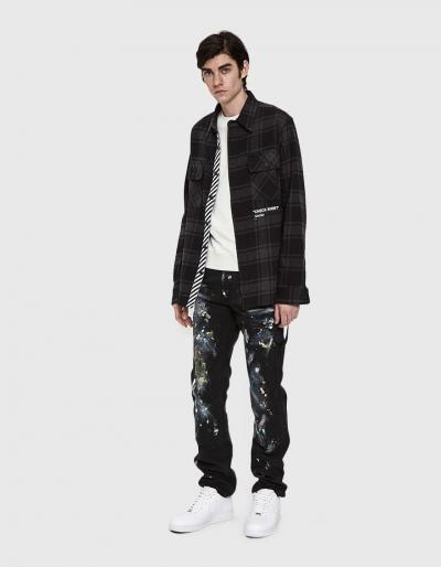 Off-white Vintage Paint Carpenter Pant