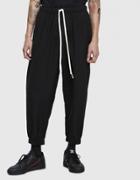 Dima Leu Overdyed Jersey Pant In Black