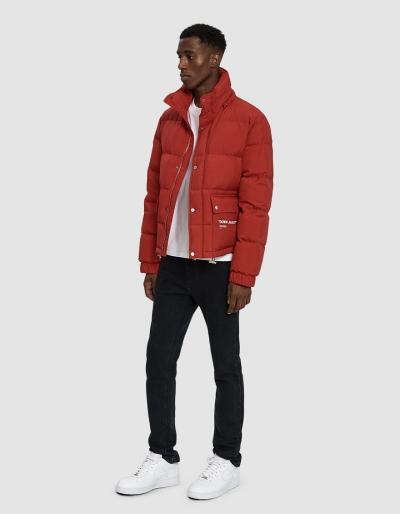 Off-white Quote Puffer Jacket