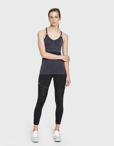 Adidas By Stella Mccartney Seamless Training Tank In Night