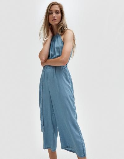 Farrow Chambray Jumpsuit