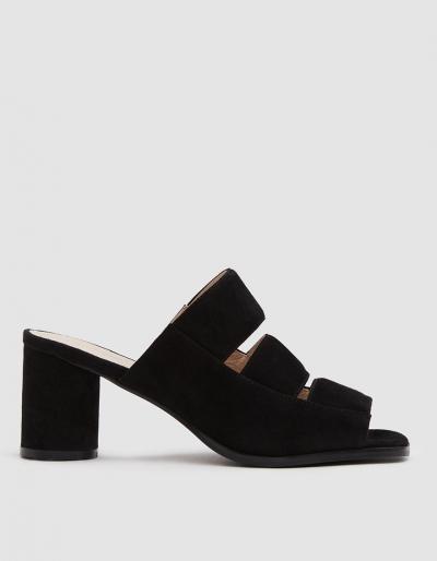 Intentionally Blank Chiara Heel In Black