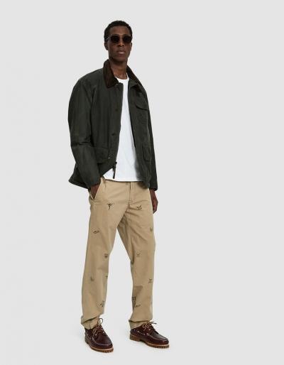 Polo Ralph Lauren Oilcloth Zip Up Jacket