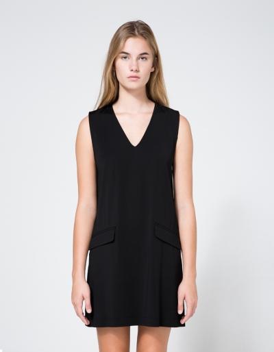 Ganni White Tailor Dress