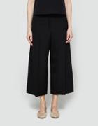 Lemaire Large Pants Crop In Black