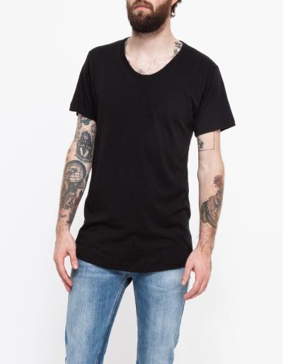 John Elliott Curve U-neck In Black