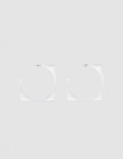 Rachel Comey Tuck Acrylic Earrings