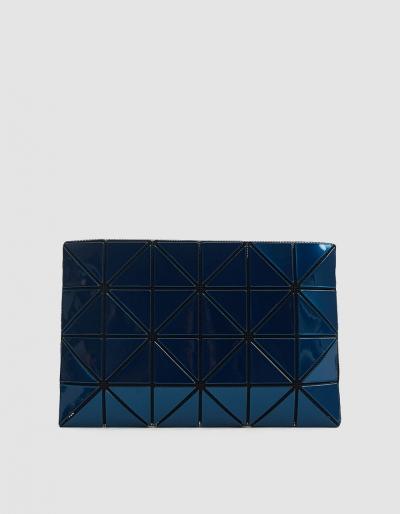 Bao Bao Issey Miyake Lucent Metallic Pouch In Blue