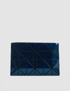 Bao Bao Issey Miyake Lucent Metallic Pouch In Blue