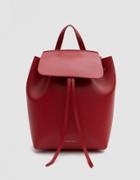 Mansur Gavriel Mini Backpack In Flamma/flamma