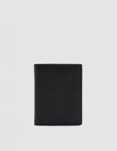 Thom Browne Billfold Wallet In Black
