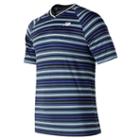 New Balance 73409 Men's Tournament V Neck - Navy (mt73409pgm)