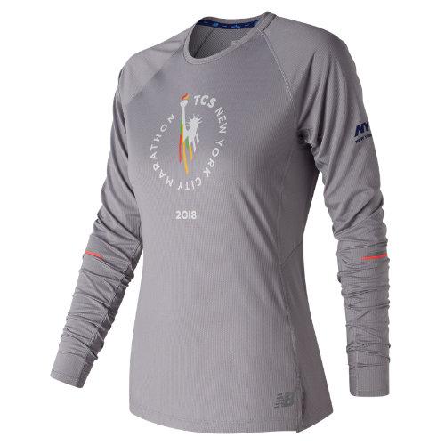 New Balance 83224 Women's Nyc Marathon Nb Ice 2.0 Long Sleeve - (wt83224m)