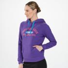 New Balance 3391 Women's Essentials Pullover Hoodie - Amethyst, Heather Grey (wet3391amt)