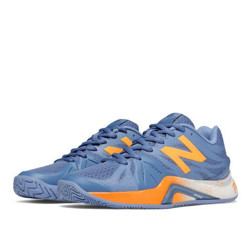 New Balance 1296v2 Women's Tennis Shoes - Grey/yellow (wc1296c2)