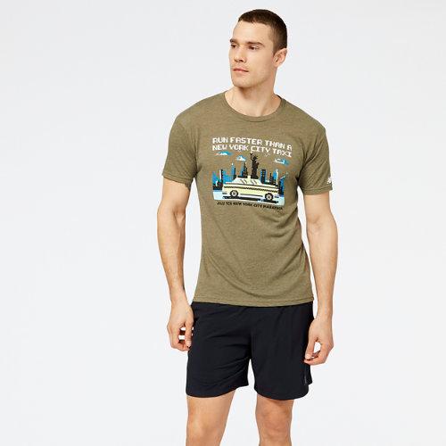 New Balance Men's Nyc Marathon Taxi Graphic Tee