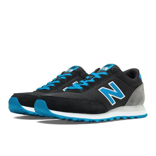 New Balance Ballistic 501 Men's Running Classics Shoes - Black, Wave (ml501shk)