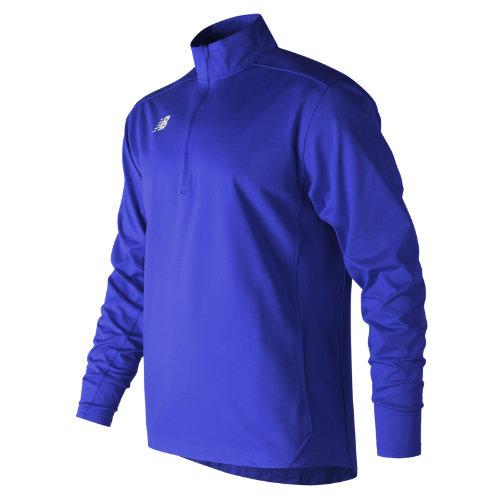 New Balance 710 Men's Lightweight Solid Half Zip - Blue (tmmt710try)