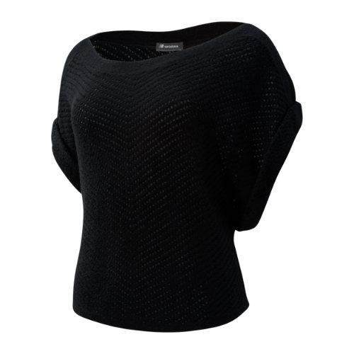 New Balance 93453 Women's Balance Open Stitch Sweater Tee - (wt93453)