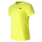 New Balance 63019 Men's M4m Seamless Ss Top - Yellow (mt63019ffh)