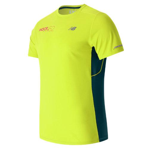 New Balance 63223 Men's Hocr Nb Ice Short Sleeve - Yellow (mt63223effy)