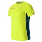 New Balance 63223 Men's Hocr Nb Ice Short Sleeve - Yellow (mt63223effy)