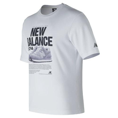 New Balance 81567 Men's 574 Tee - (mt81567)