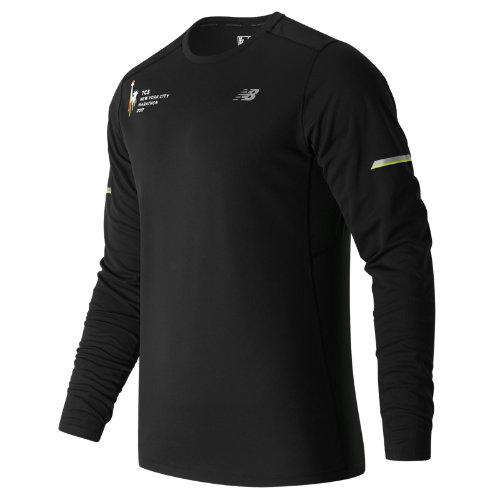 New Balance 63224 Men's Nyc Marathon Nb Ice Long Sleeve - Black (mt63224vbm)