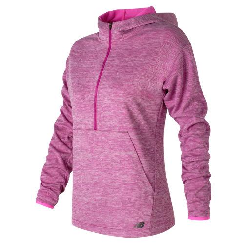 New Balance 63126 Women's Tech Fleece Hoodie - Pink (wt63126jjh)