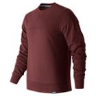 New Balance 63552 Men's Classic Crewneck Sweatshirt - Red (mt63552adr)